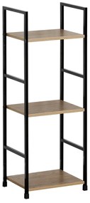 Raft GD-213 OAK Leik, 3 etajere, 29,2 x 23,5 x80,5 cm, 3 etaje