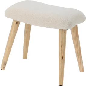 Scaun Bouclé, alb