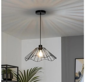 Brilagi - Lustră LED pe cablu CERIA WIRE, 1xE27/40W/230V, Ø 40 cm, neagră
