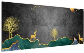 Tablou - Munții (120x50 cm)