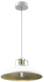 Lustră pe cablu FELIX 1xE27/60W/230V albă