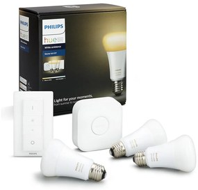 Set de bază Philips Hue WHITE AMBIANCE 3xE27/9,5W/230V