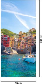 Fototapet pentru ușă - Pe marea mediterană (95x205cm)