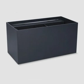 Brilagi - Aplică de perete LED pentru exterior DOUBLE CUBE LED/12W/230V neagră IP65