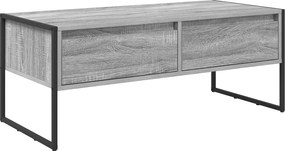 vidaXL Masă de cafea Gri Sonoma 100 x 46 x 40 cm Lemn compozit