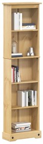 vidaXL Bibliotecă „Corona”, 46x20x170 cm, lemn masiv de pin