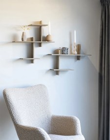 Raft Ovada, pin, 60x15x44 cm