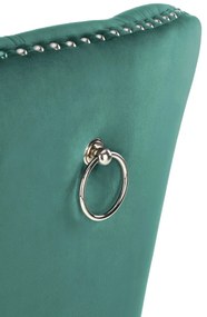 Scaun Miya velvet verde