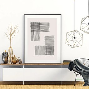 Poster - Abstracție pictată (A4)
