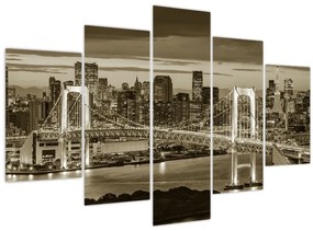 Tablou - Orașul de aur (150x105 cm)