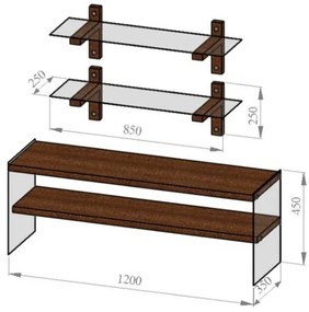 Mobilier living Vamebo 4 (Nuc) . 1095722