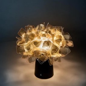 Veioza, Lampa de masa cu baterii ideala restaurant Clizia Mama Non Mama Gold
