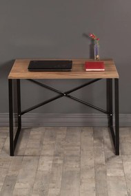 Birou stil industrial Coby Homs, metal/pal, 90x60x70 cm