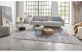 Covor Nouristan Vivana, 160 x 230 cm, albastru - bej