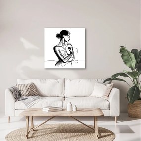 Tablou linii ale eleganței feminine
