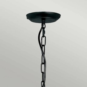 Lustră pe lanț Elstead ART5-BLACK ARTISAN 5xE14/60W/230V