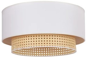 Duolla - Plafonieră BOHO 3xE27/15W/230V d. 60 cm crem/ratan