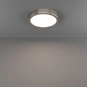Eglo 901315-LED Lampă de tavan FUEVA LED/7,5W/230V 2700/4000/6500K Ø16,6 cm crom