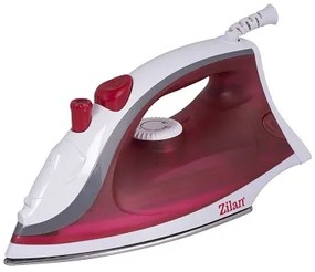 Fier de calcat talpa inox ZILAN ZLN-8410, 1600W,Alb/ Rosu