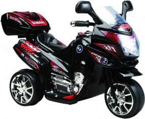 Motocicleta Electrica cu Acumulator Pentru Copii NOVOKIDS™ Moto Classico 51, 3-6 ani, max 25 kg, Cu Sunete , Trotineta Electrica, 3 Roti, MERS CU