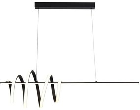 Lustra LED suspendata Sword negru