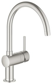 Baterie bucatarie Grohe Minta monocomanda crom periat Supersteel