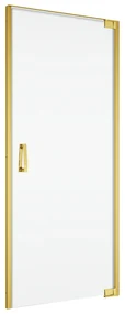 Usa batanta cu profil compensator, auriu, 75 cm, instalare dreapta, Ronal Cadura 750 mm, Auriu, Dreapta