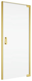 Usa batanta cu profil compensator, auriu, 80 cm, instalare dreapta, Ronal Cadura 800 mm, Auriu, Dreapta
