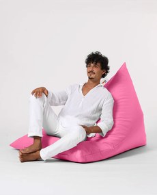 Fotoliu puf pentru grădină Pyramid Big Bed Pouf - Pink