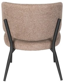 Fotoliu maro deschis Sanne – White Label