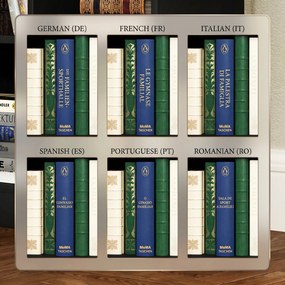 HOMCOM Bibliotecă Modernă din Lemn cu Sertar Central și Kit Antirăsturnare, 60x26x158 cm, Negru | Aosom Romania