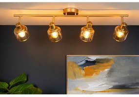 Spot Lucide 77979/04/02 BJORN 4xE14/40W/230V auriu