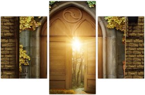 Tablou - Poarta din pădure (90x60 cm)