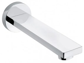 Pipa cada baie cu montaj in perete, culoare crom Kludi Zenta SL 4860005