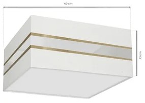 Plafonieră ULTIMO 2xE27/60W/230V albă