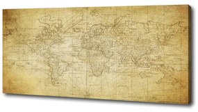 Tablou pe pânză Harta lumii vechi
