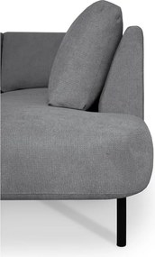 Colțar gri închis (cu colț pe partea dreaptă/în formă de "U") Hero – Scandic