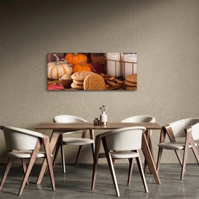 Tablou - Biscuiți de toamnă (120x50 cm)