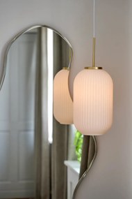 Pendul design scandinav Milford 20 alb opal