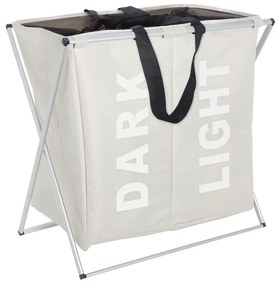 Containere pentru rufe DUO - 120 litri, WENKO, bej