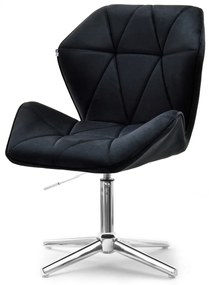 Fotoliu Velma S (negru + crom). 1110436