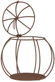 IB Laursen Sfesnic din metal maro PUMPKIN