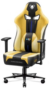 Scaun pentru copii Diablo X-Player 2.0: Dark Sunflower / galben, Kids Size