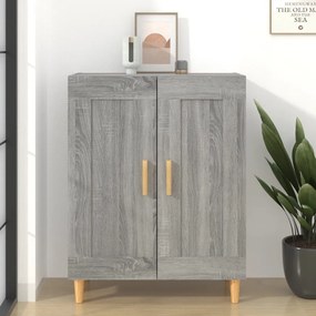 vidaXL Dulap, gri sonoma, 69,5x34x90 cm, lemn compozit