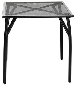 Masă de grădină metalică ZWMT-70R - 72 x 70 x 70 cm