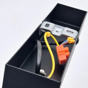 Aplică ASTRID 1xE27/60W/230V negru mat