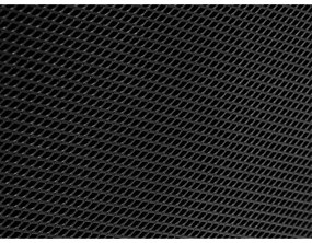 Bibliotecă neagră din metal 80x138 cm Malibu – Unique Furniture