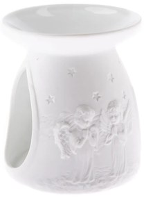 Lampă de aromaterapie din porțelan alb Dakls, înălțime 12,2 cm