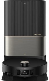 Aspirator robot Dreame X50 Ultra RLX85CE-6-BK, 20000 Pa, detectare AI a obstacolelor, navigare 360°, control vocal, sterilizare UV, negru/dorat