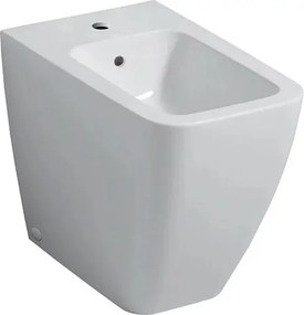 Bideu pe pardoseala Geberit Icon Square alb